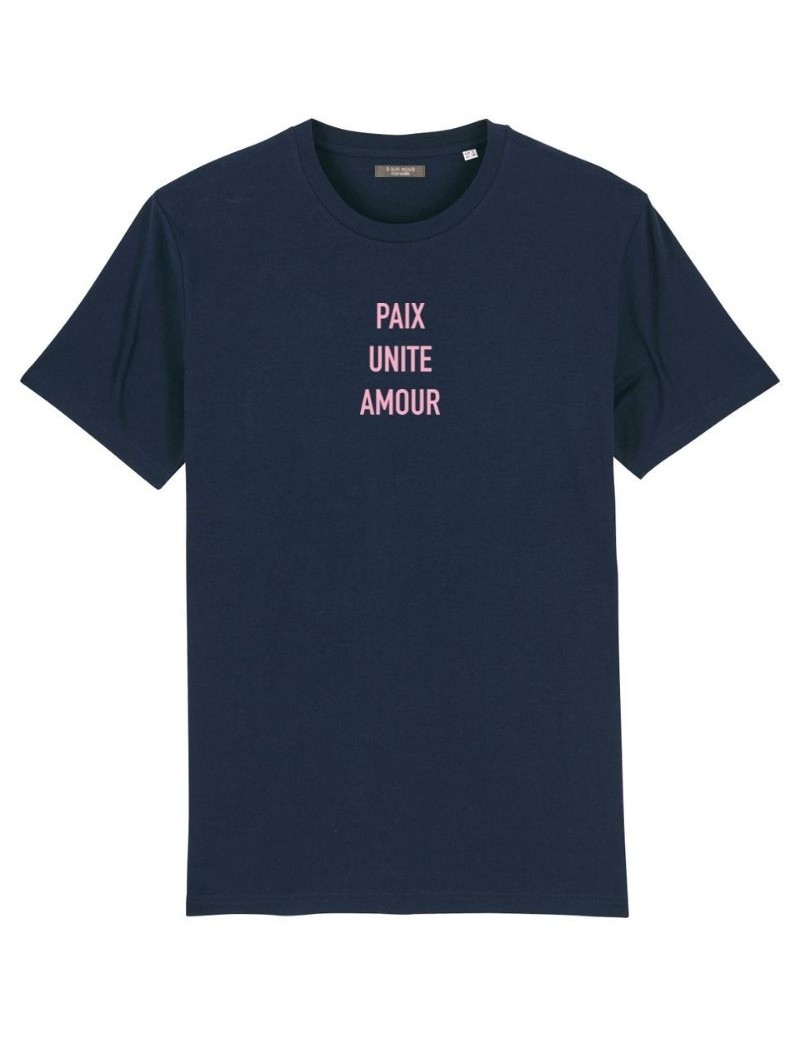 T-shirt 'Paix Unité Amour'...