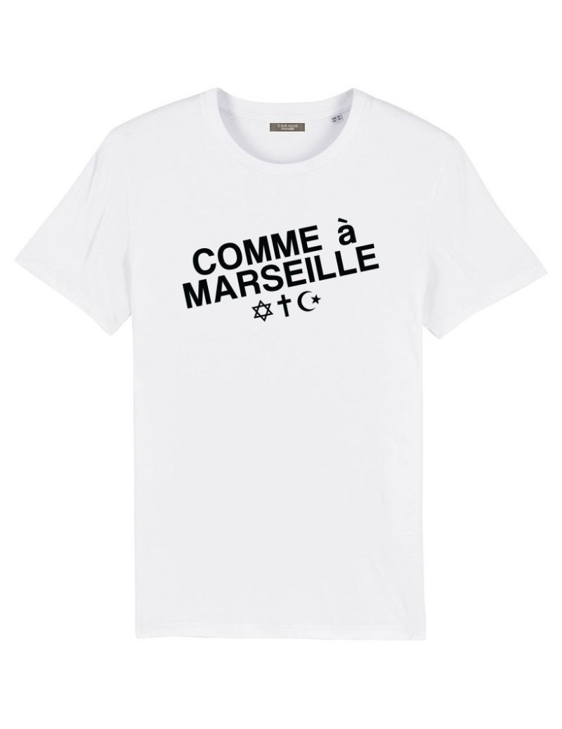 T-shirt 'Comme à Marseille'...