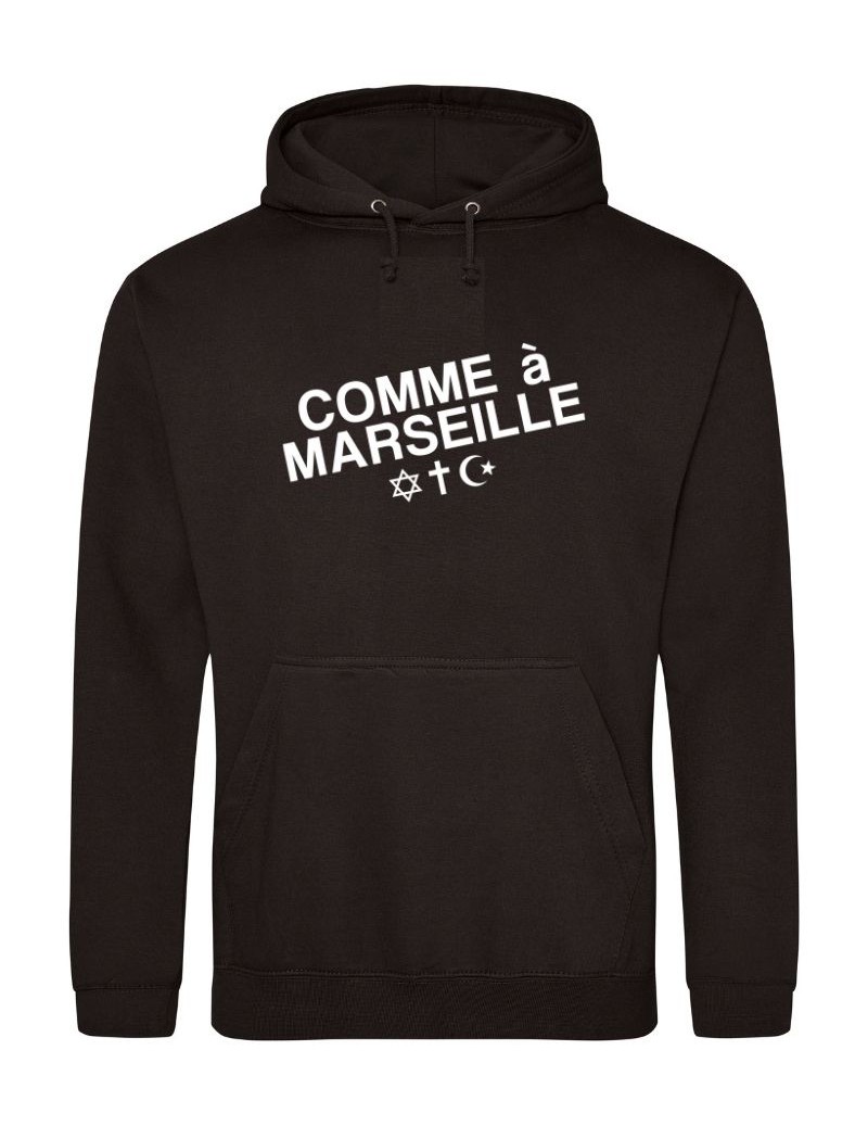 Hoodie 'Comme à Marseille'...