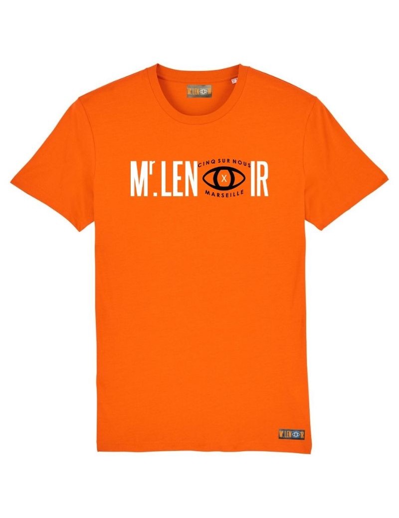 T-shirt X 'Mr Lenoir' (orange)